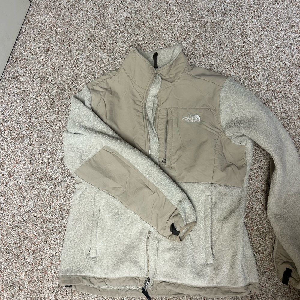 The North Face Women's Tan and Cream Jacket